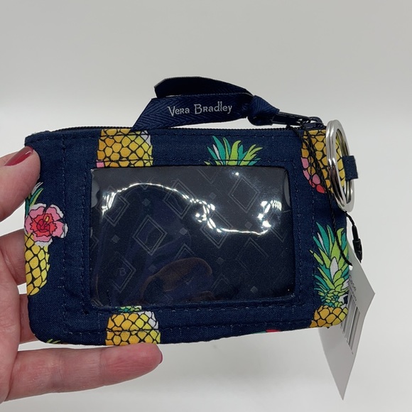 Vera Bradley Toucan Party Zippered ID Case NWT - Picture 5 of 13